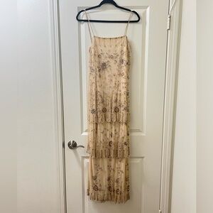 Elegant Floral Embellished Dress